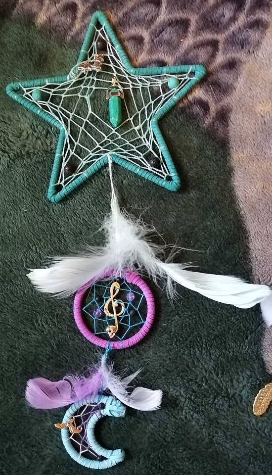 This is an example of a Custom Dream Catcher I made.